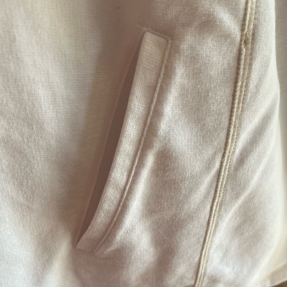 Quacker Factory ~ 1X White Vest Full Zip Bling Spring Summer - Picture 5 of 6